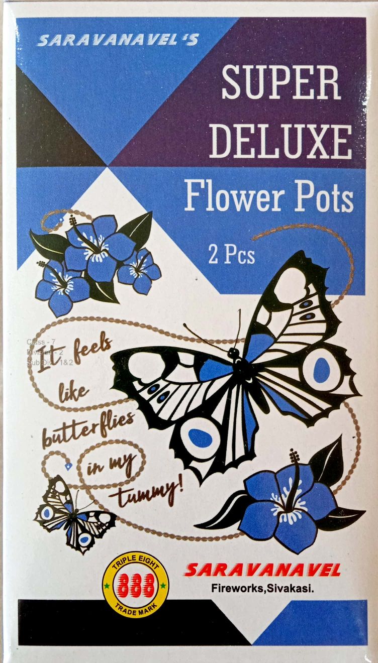 Flower Pots Super Dlx(2pcs)