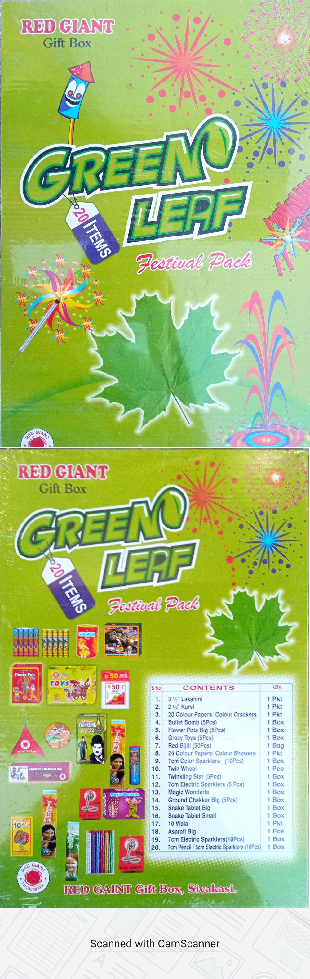 Green Leaf-20items